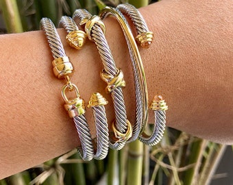 CABLE BRACELET