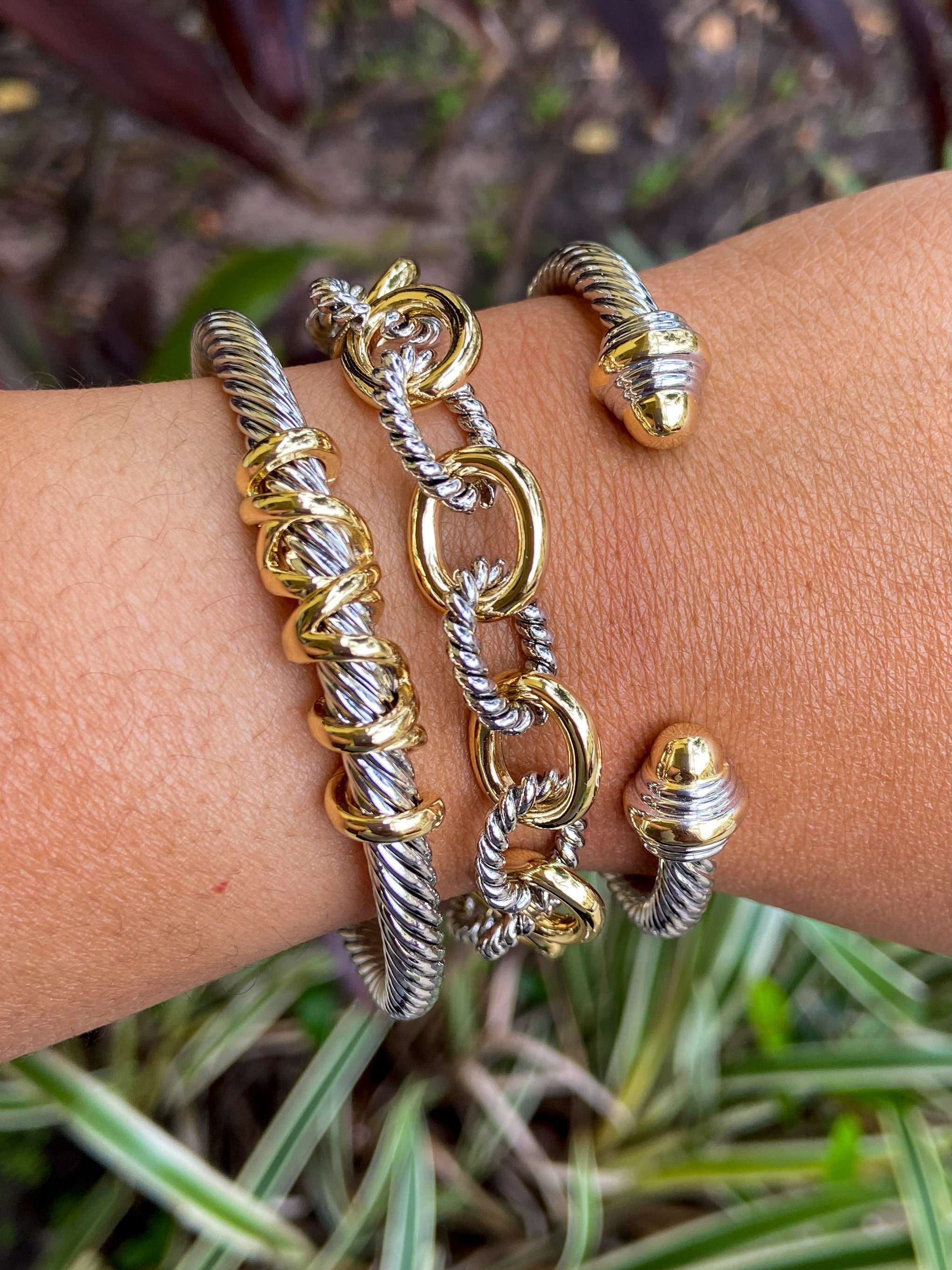 Yurman chain 2024 link bracelet