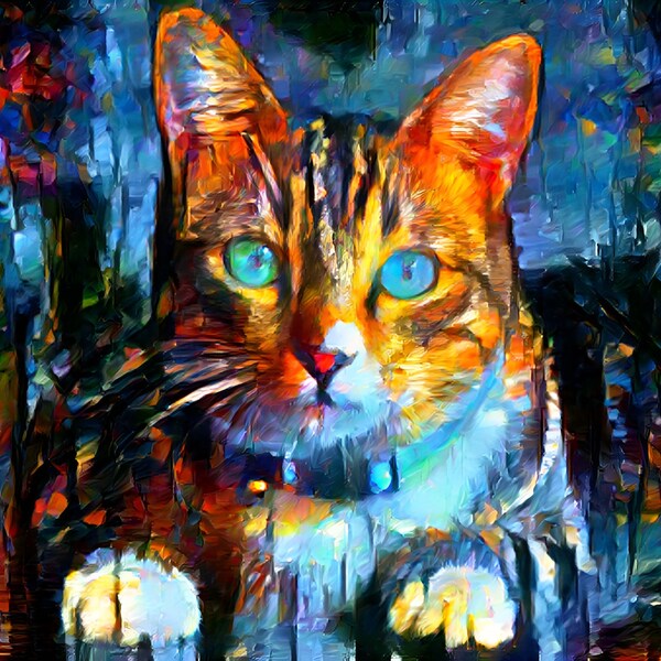 neo cat art