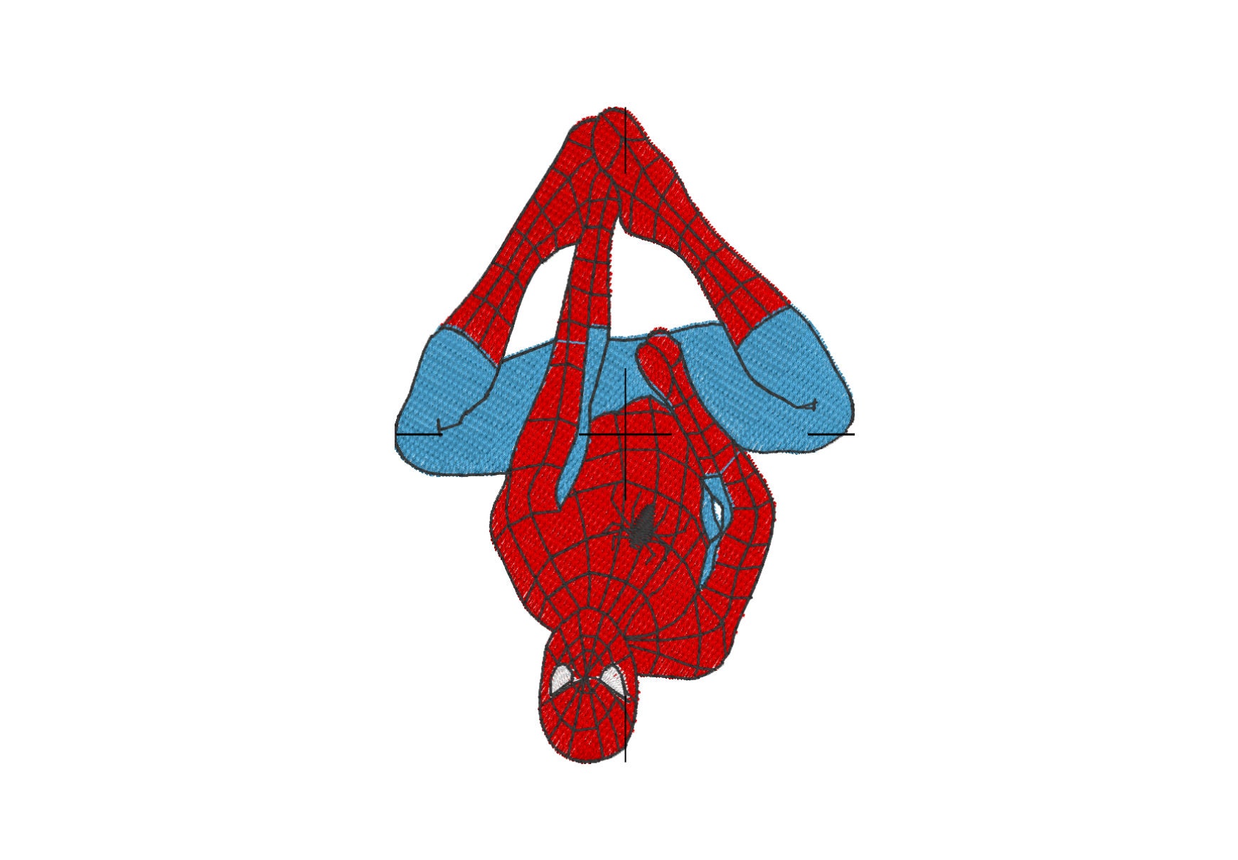 Upsidedown Spiderman Instant Download Embroidery File Etsy Upsidedown Spiderman Instant Download Embroidery File Etsy