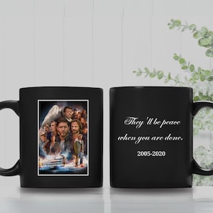 Bovennatuurlijke mok, bovennatuurlijke merch bovennatuurlijke geschenken, Dean Winchester Sam Winchester mok geschenken bovennatuurlijke Castiel cadeaus voor haar
