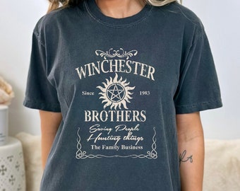 Supernatural Shirt, Dean Winchester Shirt For Women Trendy, Supernatural Gifts Supernatural Merch Supernatural SPN Dean Sam Winchester Shirt