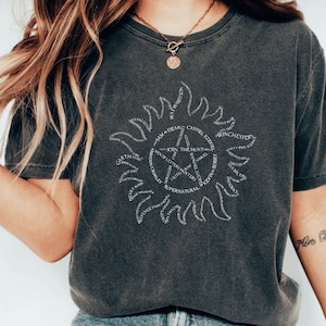 Comfort Colors Shirts For Women Trendy, Supernatural Dean Winchester Shirts For Men Funny, Sam Winchester, Castiel Supernatural Gifts For