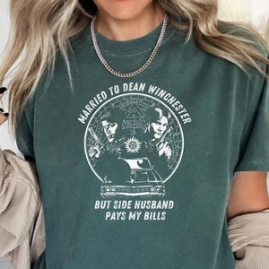 Women&#39;s Funny Supernatural Shirt, Comfort Colors Supernatural Tshirt, Dean Sam Winchester Brothers, Supernatural Merch, Supernatural Gifts