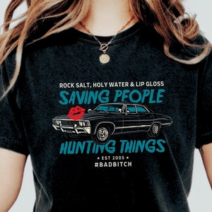 Funny Supernatural Shirt, Comfort Colors Supernatural Tshirt, Supernatural Gifts, Supernatural Merch, San and Dean Winchester Brothers Tee