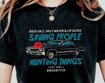 Cute Women's Dean Supernatural Shirt, Supernatural women's Tshirt Trendy, Supernatural Merch, Supernatural Gifts For Her, Winchester Brother