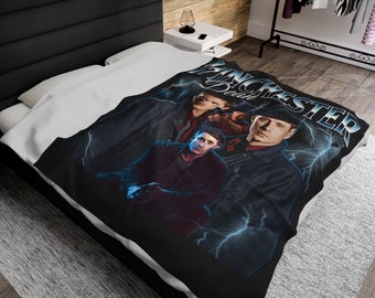 Supernatural Sam and Dean Winchester Fleece Blanket Premium Sherpa Blanket Supernatural Blanket Winchester Blanket Dean Sam Quilt Etsy Canada
