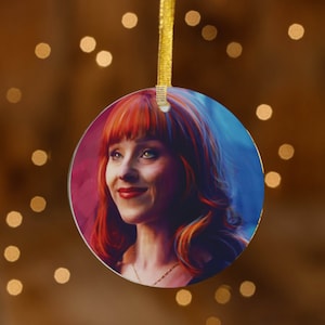Rowena Supernatural Queen of H3LL Acrylic Ornament, Supernatural Merch, Supernatural Gift, Supernatural Christmas Ornament, Christmas Gifts