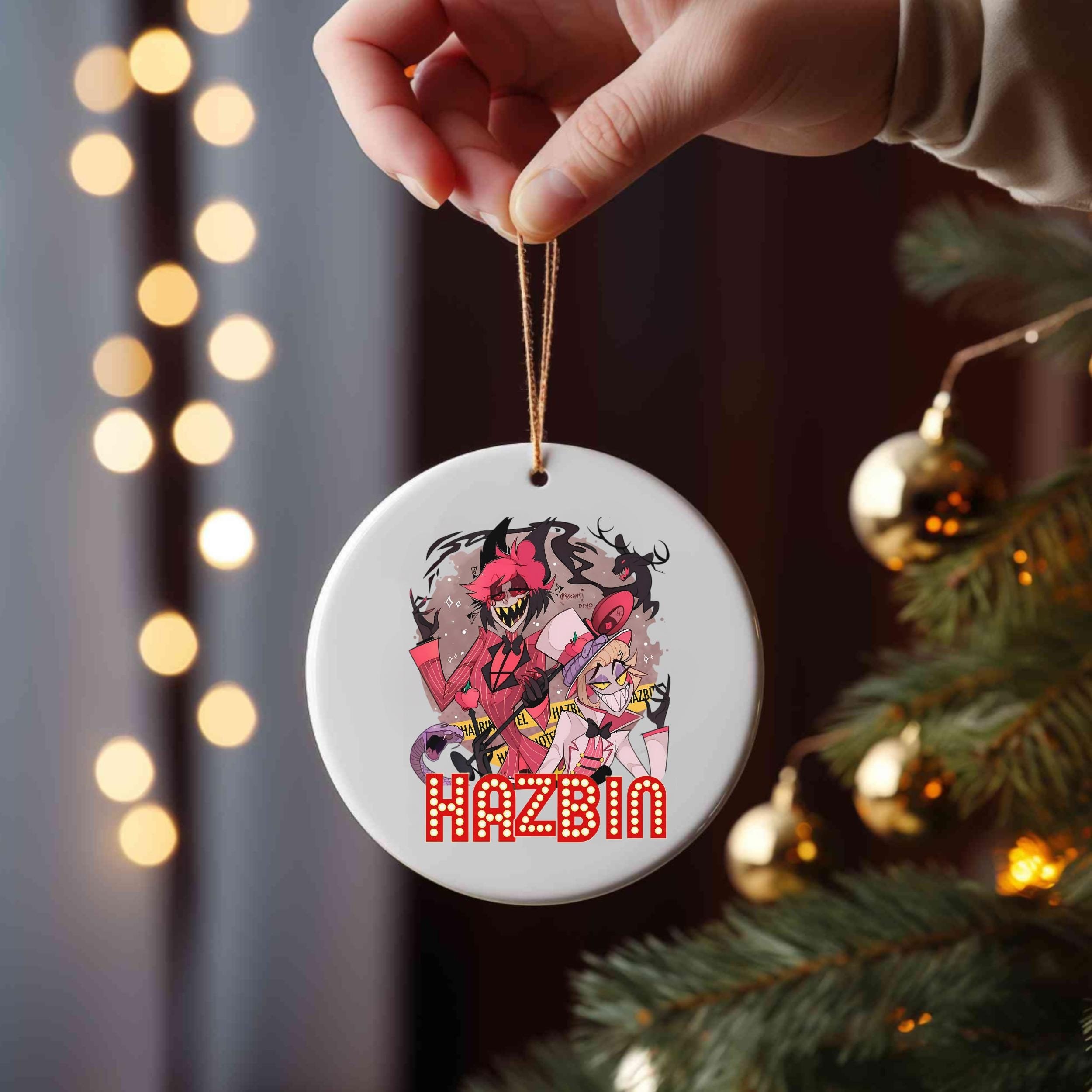 HAZBIN HOTEL オーナメントセット Hazbin hotel christmas ornaments - Etsy 日本