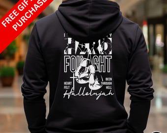 Lion of Judah Hoodie, Vintage Christian Zip Up, Faith Based Clothing