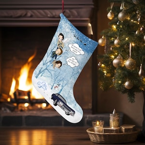 Supernatural Merch Christmas Stockings, Supernatural Gifts For Her Him, Supernatural Christmas Decor,  Dean Winchester Brothers Fandom Gifts