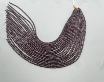 Extremely High Quality Wampum Shell 3mm Round Beads 16inch