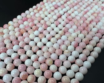 8mm Queen Conch Shell Round Bead 16inch