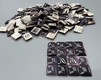 Wampum Shell Square Cab 12mm