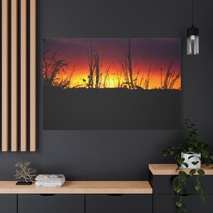 Sunset Canvas Print VARIOUS SIZES