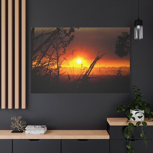 Sunset Canvas Print VARIOUS SIZES
