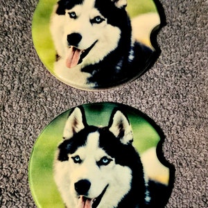 CUSTOMIZED PET Ceramic Coasters FREE Shipping