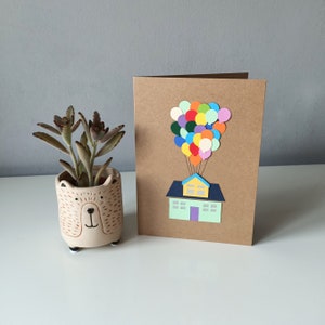 L'aventure vous attend : nouvelle maison sur le thème – nouvelle aventure – carte de vœux Going Away.