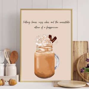 Fall Wall Decor, Kitchen Wall Decor, Fall Table Decor, Modern Fall Prints, Printable Wall Decor