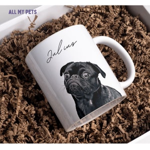 Custom Pet Mug Pet Photo Custom Dog Mug Custom Pet Mug Personalized Pet Mugs Dog Mom Mug Personalized Pet Mug Pet Loss Gift Pet Portrait