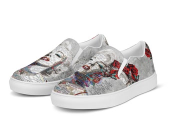 Marilyn Monroe Women’s slip-on canvas shoes