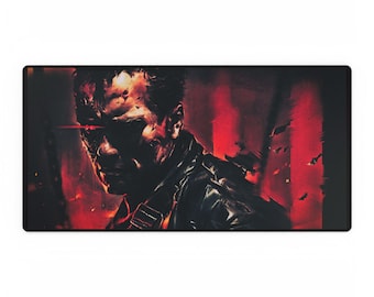Terminator Desk Mat: Movie Inspired Gaming Keyboard Pad