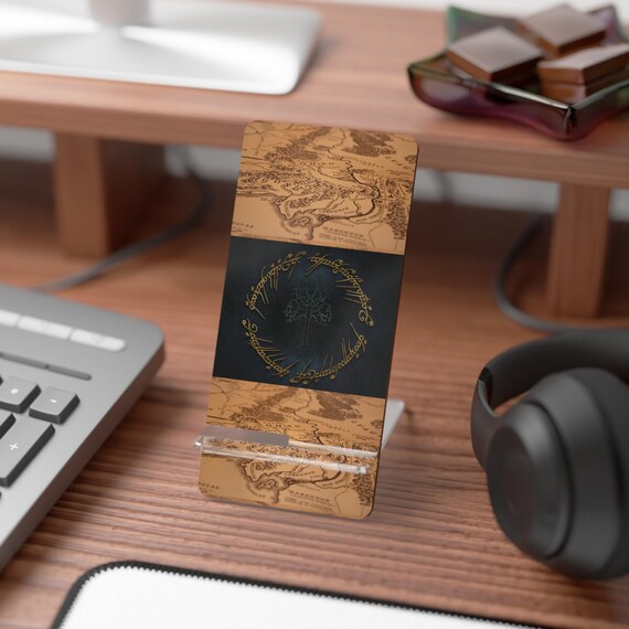 Middle-earth Ring Map mobile display stand | Phone Stand