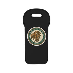 Buffalo Trace Bourbon Tragetasche, stilvoller Weinträger, Geschenk für Weinliebhaber, perfekt für Picknicks, besondere Anlässe, Weinzubehör