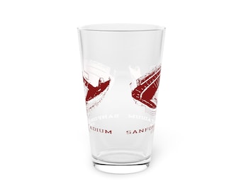 Sanford Stadium Pint Glas, 16oz