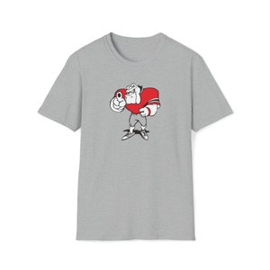 Cartoon Bulldogs- Unisex Softstyle T-Shirt