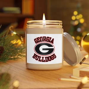 Georgia Bulldogs Candle