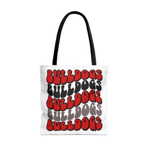 Bulldogs Tote Bag- Tote Bag (AOP)