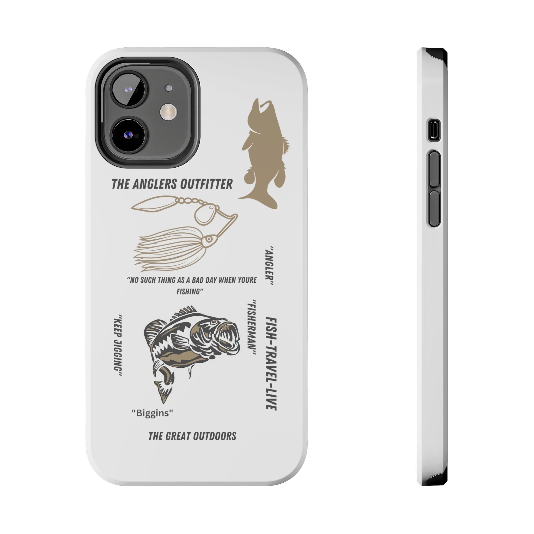 Fishing Is A Tough Job But I Can Tackle It - Fishing - Phone Case