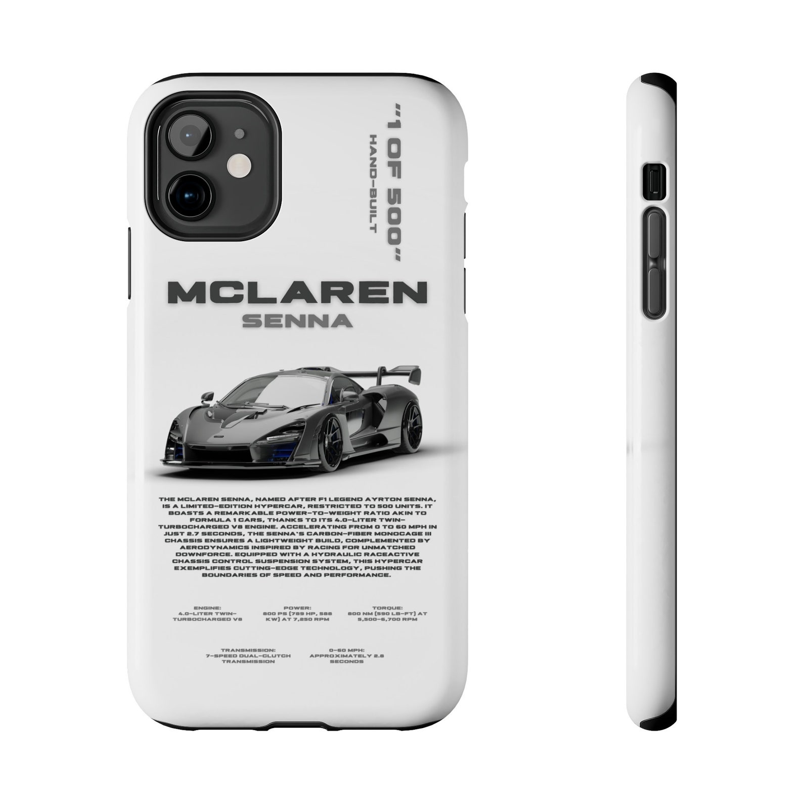 Mclaren Senna Phone Case/iphone Case/iphone Cover/car Gift/car Phone