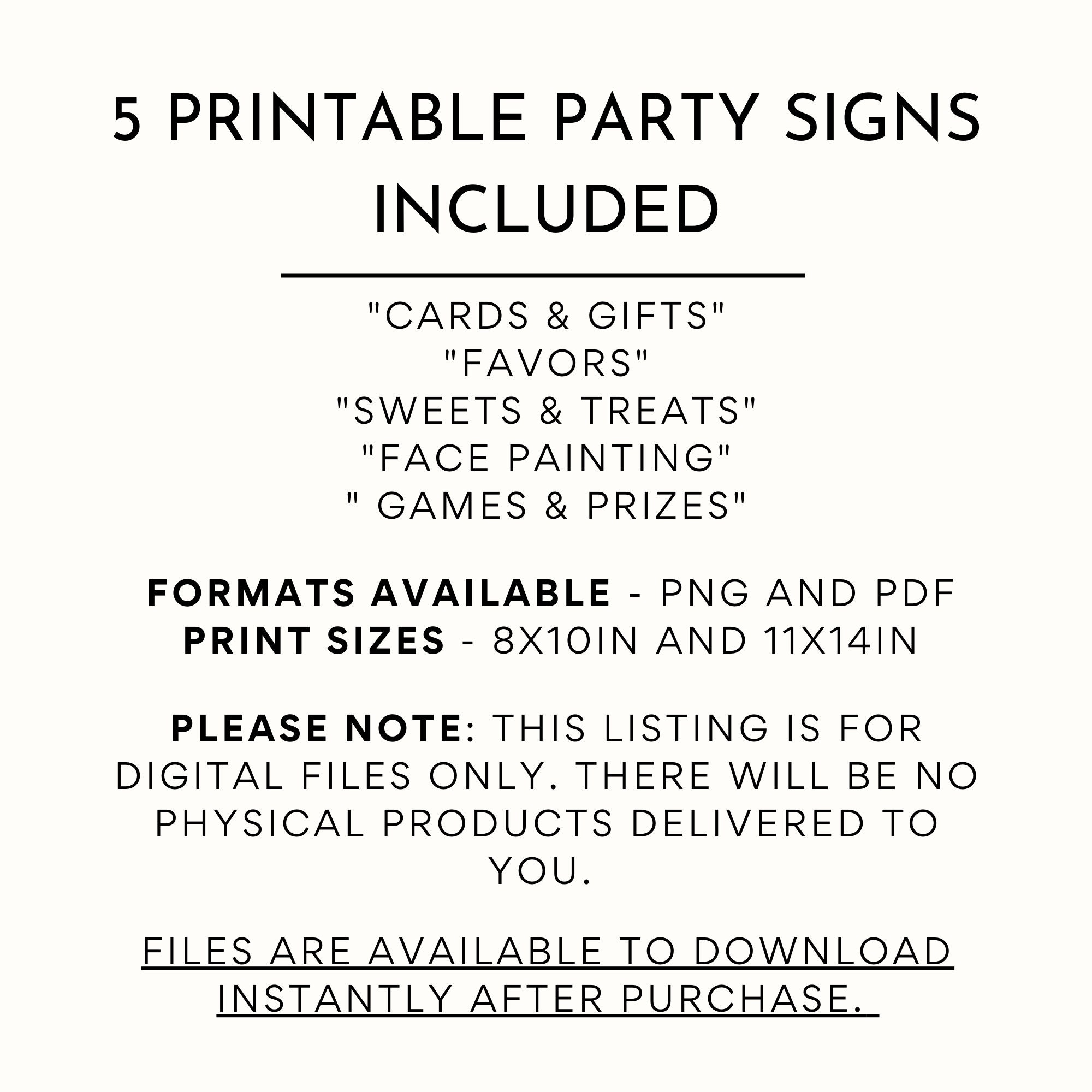 Set of Printable Party Signs/decor KRAKEN/OCTOPUS MONSTER - Etsy