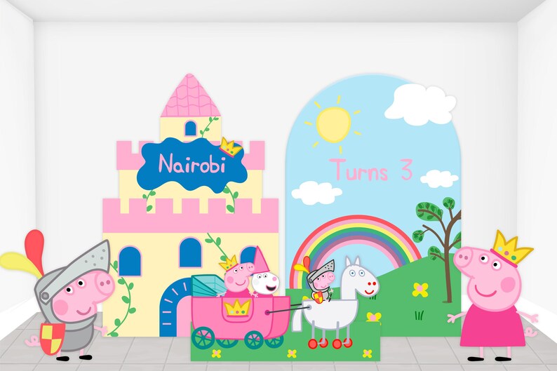 Custom Party Props, Foam Board Backdrops for Birthday Parties