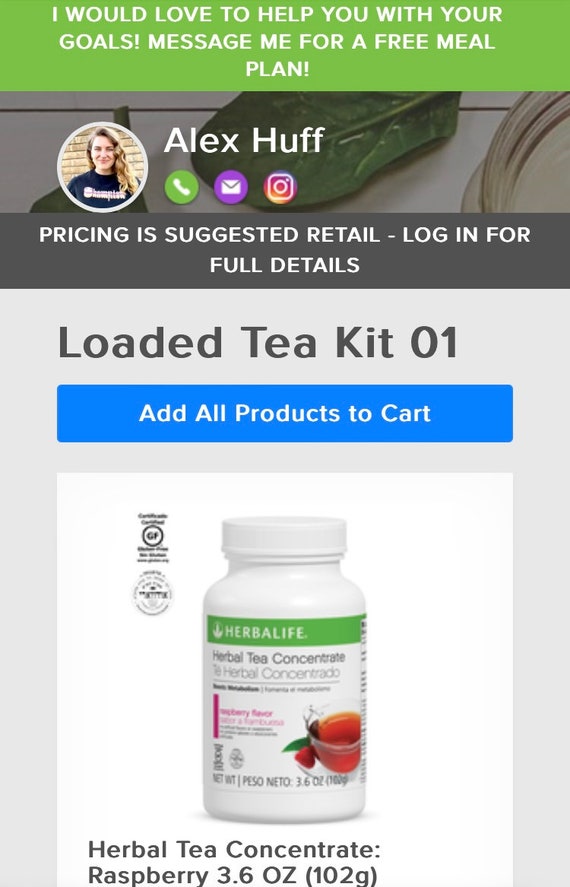 Herbalife Recipe Download - Etsy