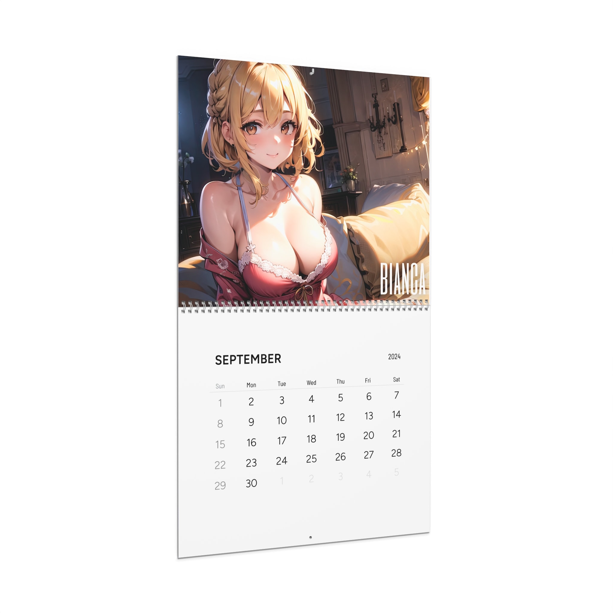 Anime 2024 Calendar sold by Content Newt Chewa SKU 94456050 Printerval