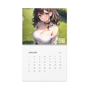 2024 Anime Cat Girl Calendar 