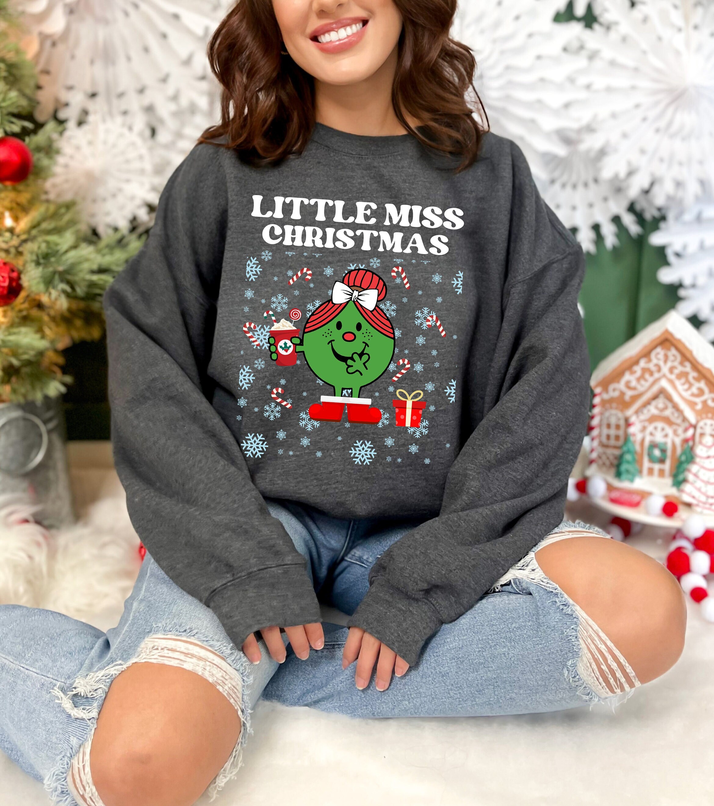 misses christmas sweatshirts