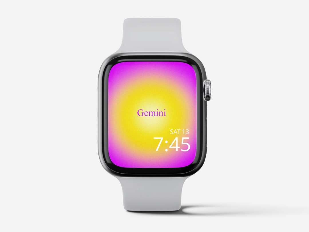 Zodiac Watch Face, Gradient Watch Face, Zodiac Sign Watch Face ...