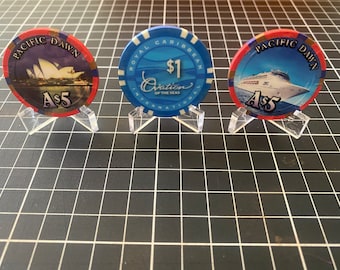 Coin / Casino Chip Stand (Pack of 3)