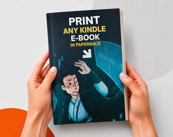 Kindle eBook to Paperback Printing Service: Personal Use