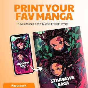 Custom Printed Manga – Print Any Manga You Love | High-Definition Print | Global Shipping
