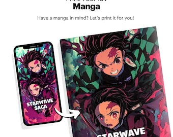 Custom Manga Printing: Any Manga, High-Definition Paperback