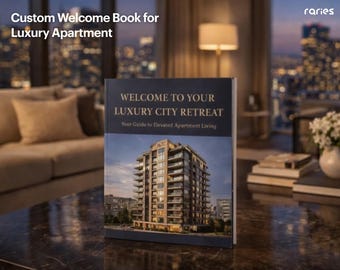 Luxury Airbnb Welcome Book: Custom Vacation Rental Guide