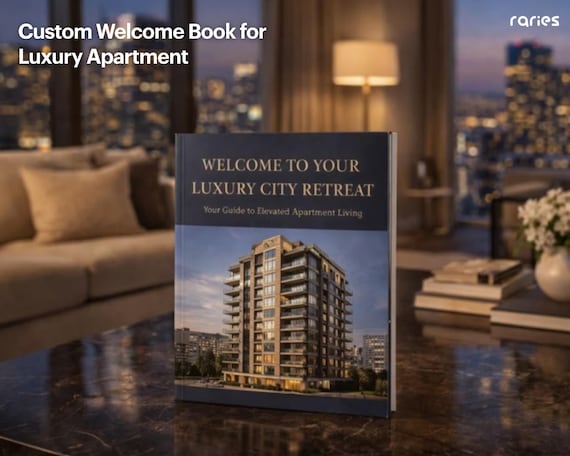 Luxury Airbnb Welcome Book: Custom Vacation Rental Guide