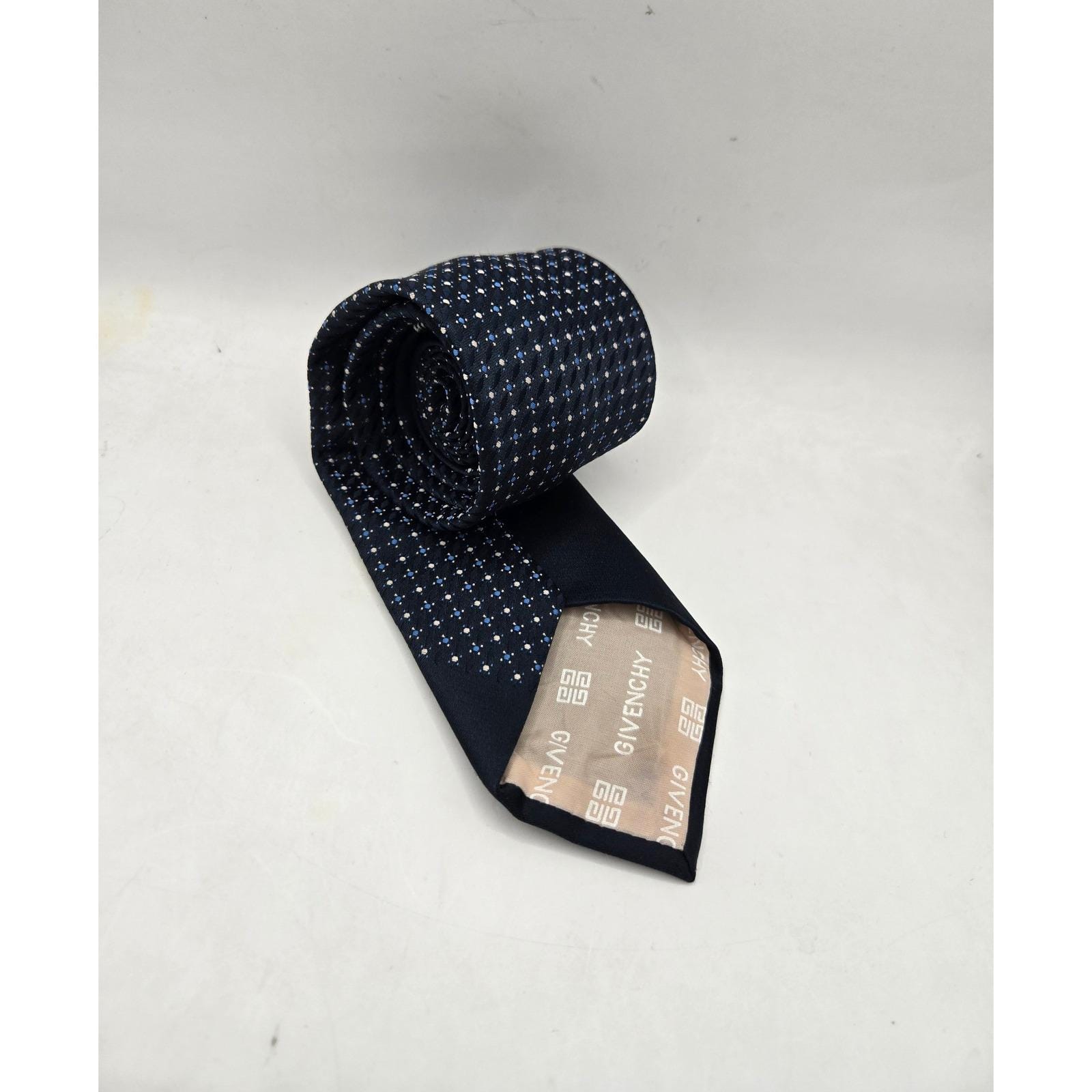 Givenchy Gentlemen Paris Upcycled Men\'s Tie Vintage‎ Red Black Plaid Headband Vintage Givenchy Gentleman Paris Red and | Mercari main image 3