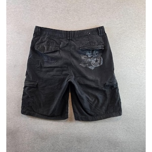 Anchor Blue Baggy Shorts - Etsy