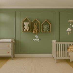 Precut Wall Molding Kit: Polystyrene Accent Wall Decor